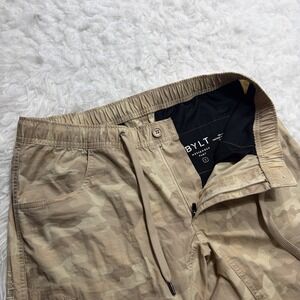 BYLT Weekender Pants Large Camo Camouflage Ripstop Cargo Utility Mens Large New!